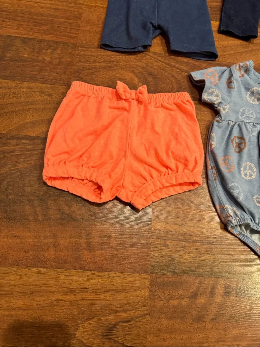 Granimals - Bundle - 9 Items of Pants, Shorts, and Bubble Romper in 18 month